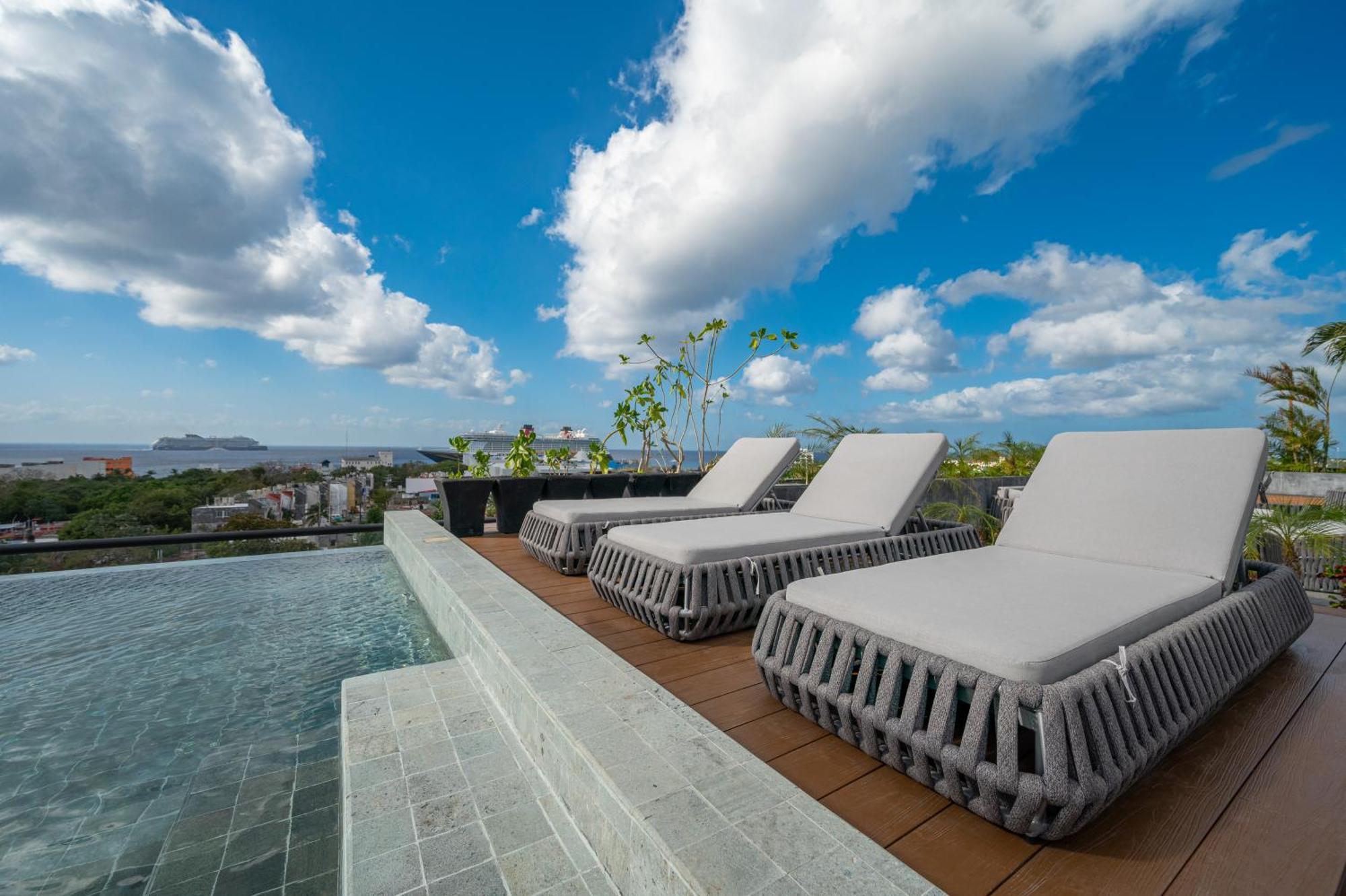 Kippal - Modern Oasis - Aparthotel โกซูเมล ภายนอก รูปภาพ