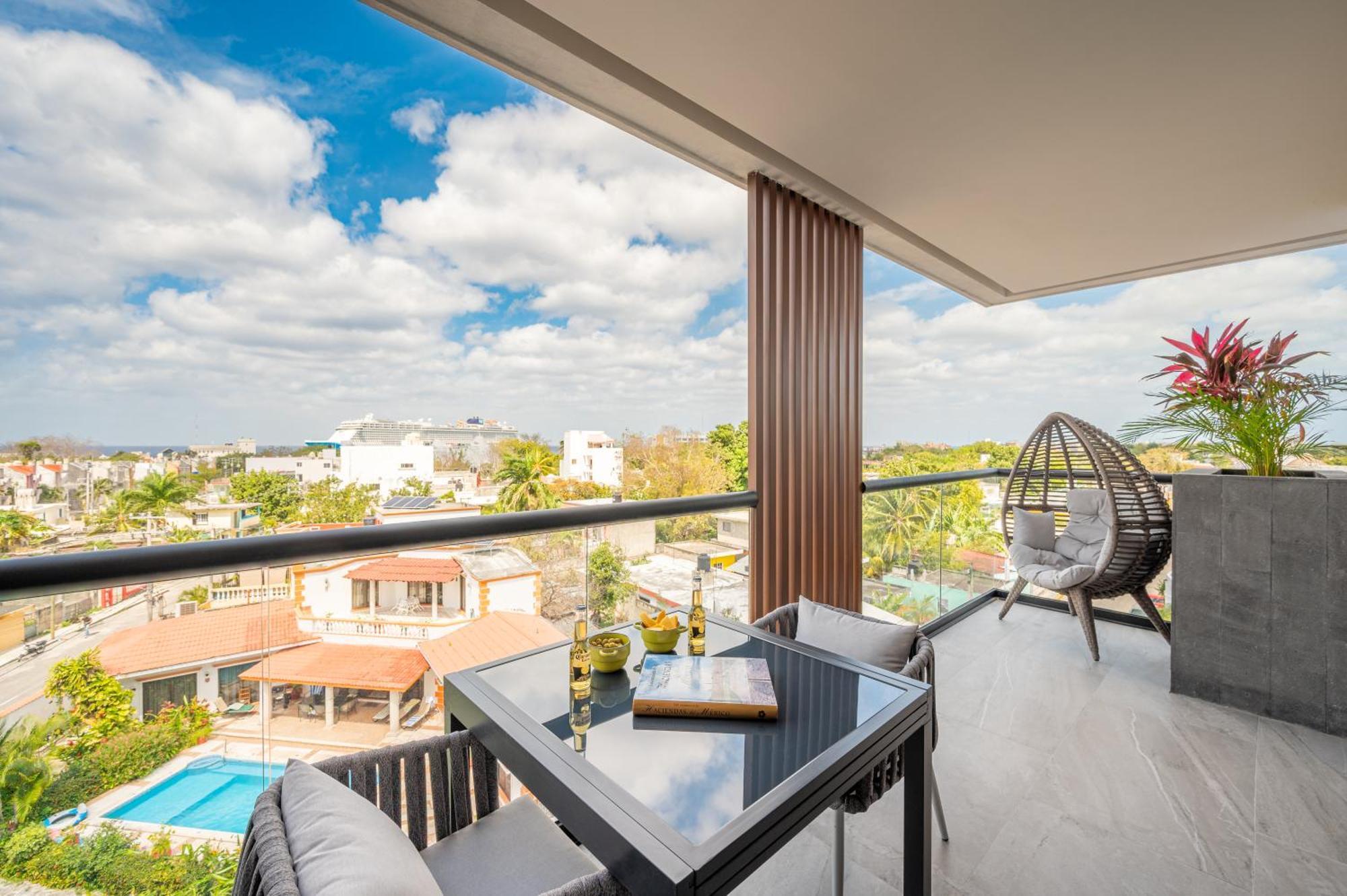 Kippal - Modern Oasis - Aparthotel โกซูเมล ภายนอก รูปภาพ