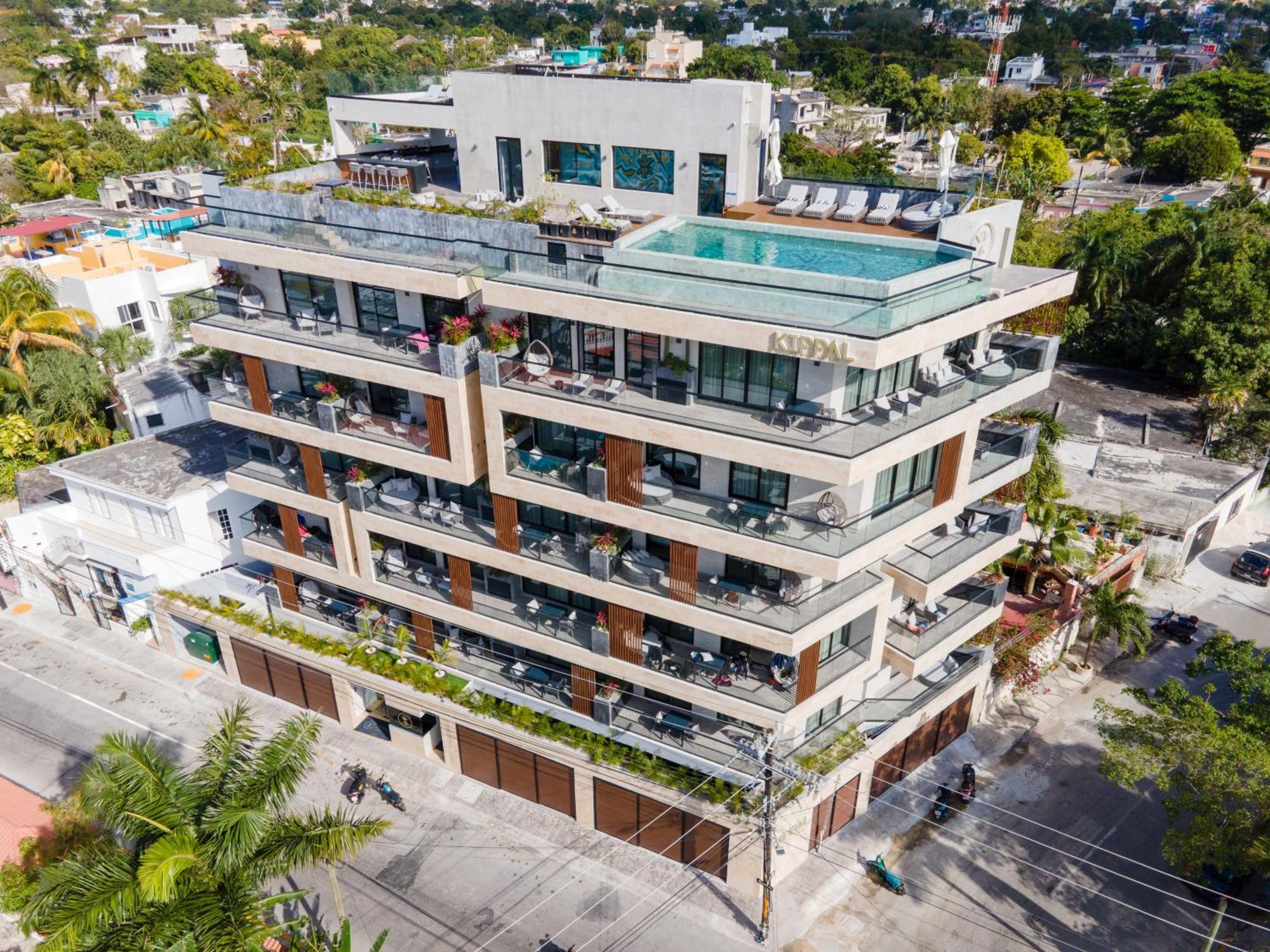 Kippal - Modern Oasis - Aparthotel โกซูเมล ภายนอก รูปภาพ
