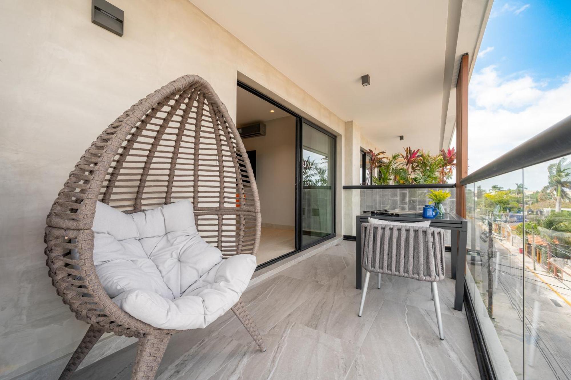 Kippal - Modern Oasis - Aparthotel โกซูเมล ภายนอก รูปภาพ